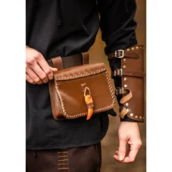 Mittelalter Leder Gürteltasche Volmar