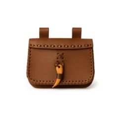 Mittelalter Leder Gürteltasche Volmar