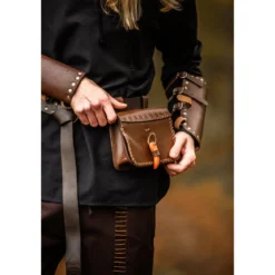 Mittelalter Leder Gürteltasche Volmar