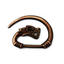 Mittelalter Metallspange Kleiner Drache