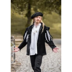 Mittelalter Schnürhemd Artur weiß