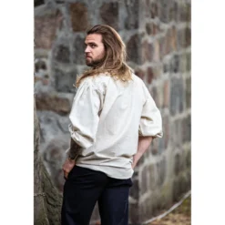 Mittelalter Schnürhemd Dagwin beige