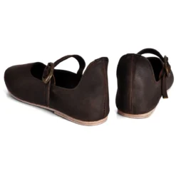 Mittelalter Schuhe Cecilie Damen braun