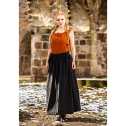 Mittelalter Sommerbluse Adele ärmellos rot