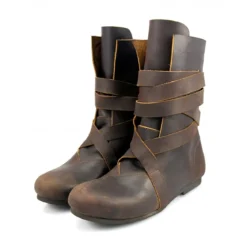 Mittelalter Stiefel Floki braun