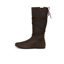 Mittelalter Stiefel Ole aus Nubukleder braun