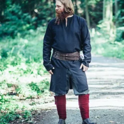 Mittelalter Tunika Lennart schwarz