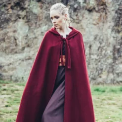 Mittelalter Umhang Elinor rot
