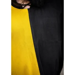 Mittelalter Waffenrock Frederick schwarz-gelb