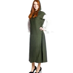 Mittelalter Wickelkleid Gerlin grün