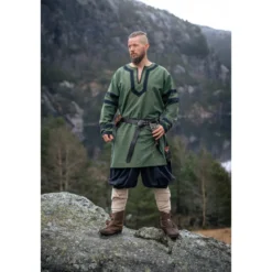 Mittelalter Wikinger Tunika Bragi grün
