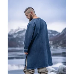 Mittelalter Wikinger Tunika Snorri graublau
