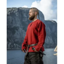 Mittelalter Wikinger Tunika Ivar rot
