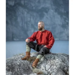 Mittelalter Wikinger Tunika Ivar rot