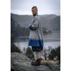 Mittelalter Wikinger Tunika Freydis grau