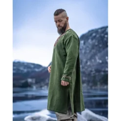 Mittelalter Wikinger Tunika Snorri grün