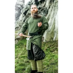 Mittelalter Wikinger Tunika Balduin grün