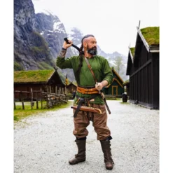 Mittelalter Wikinger Tunika Ivar grün