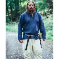 Mittelalter Wikinger Tunika Ivar blau