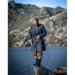 Mittelalter Wikinger Tunika Erik dunkelblau