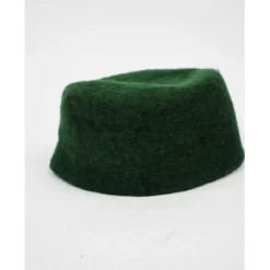 Mittelalter Wollfilzkappe Hans grün