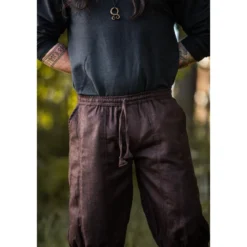 Mittelalter Wollhose Jorgen braun