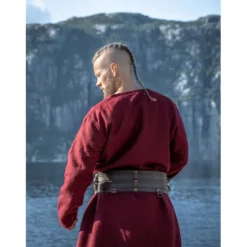 Mittelalter Woll-Klappenrock Balder rot