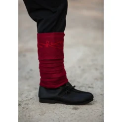 Mittelalter Wollwadenwickel Hannes mit Stickerei