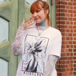 Mizutsune T-Shirt weiß für Monster Hunter Fans