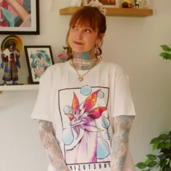Mizutsune T-Shirt weiß Limited Edition für Monster Hunter Fans