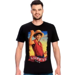 Monkey D. Luffy T-Shirt schwarz - One Piece