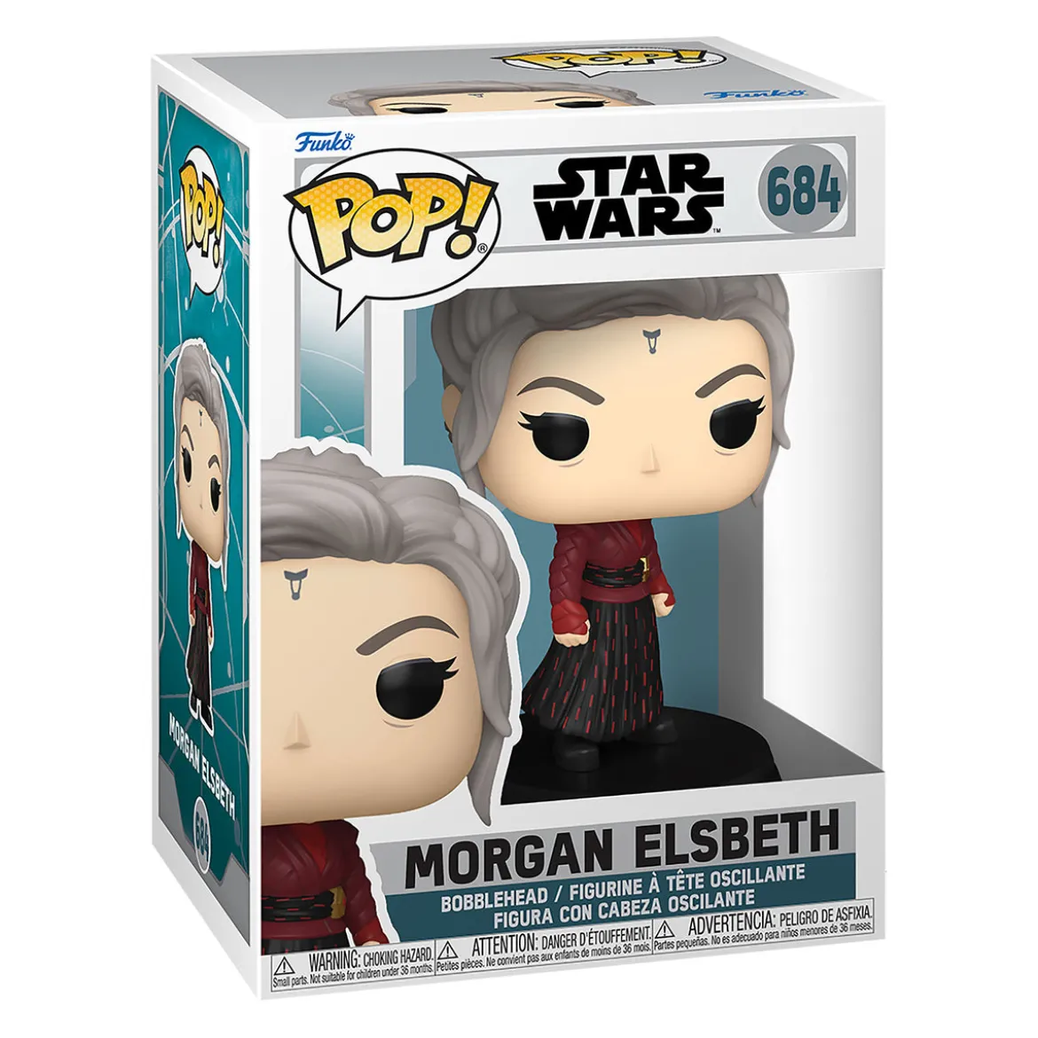 Morgan Elsbeth Funko Pop Wackelkopf-Figur - Star Wars Ahsoka