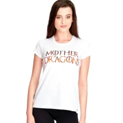 Mother Of Dragons - T-Shirt Damen weiß