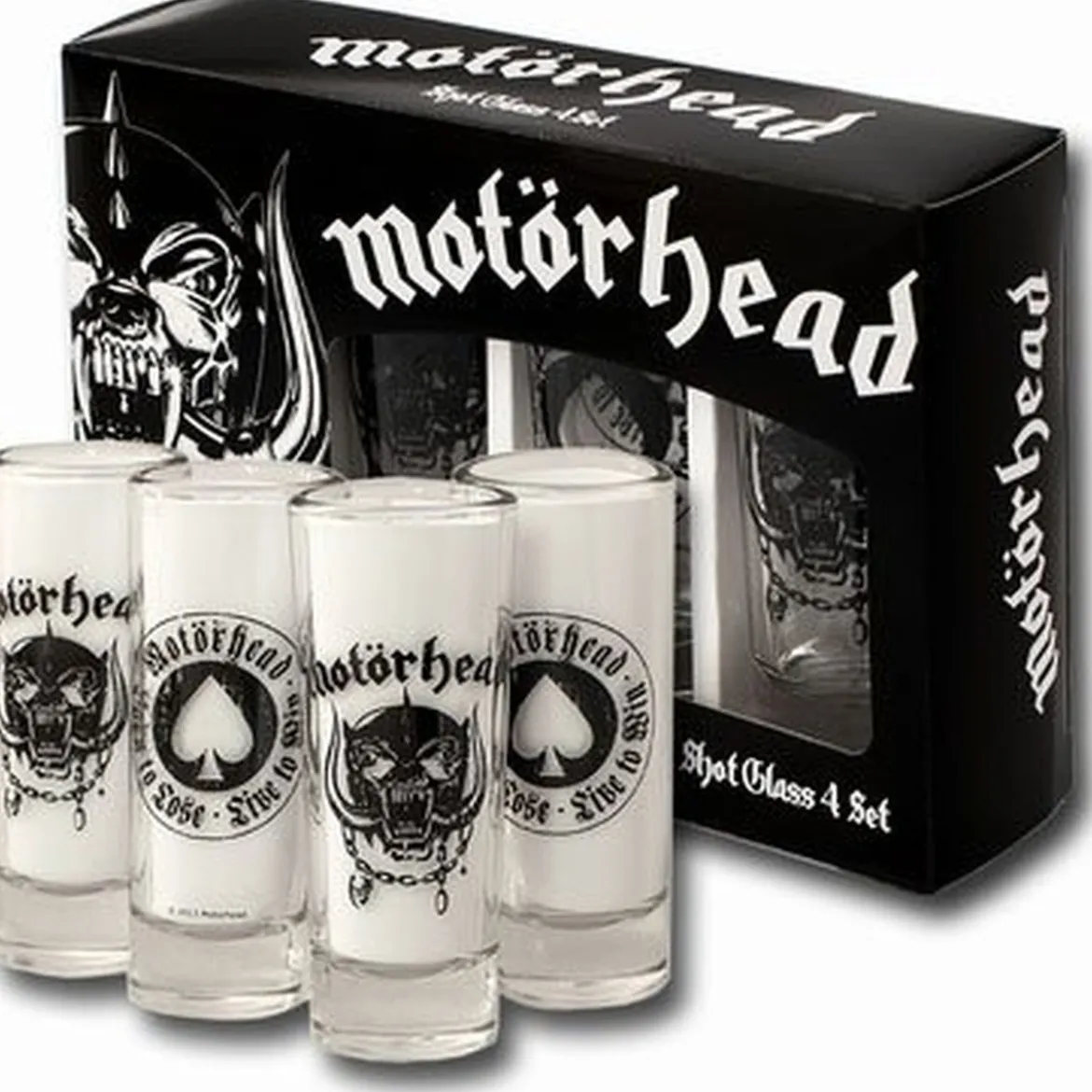 Motörhead Schnapsgläser 4er-Pack