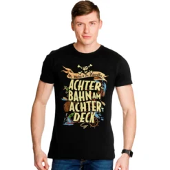 Mr. Hurley & Die Pulveraffen - Achterbahn T-Shirt schwarz