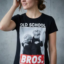 Muppets - Old School Bros. T-Shirt schwarz