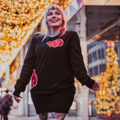 Naruto - Akatsuki Symbol Strickpullover