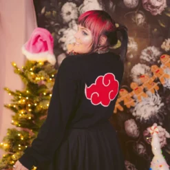 Naruto - Akatsuki Symbol Strickpullover