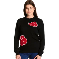 Naruto - Akatsuki Symbol Strickpullover