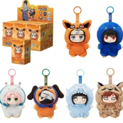 Naruto - Beast Party Mystery Plüsch Anhänger Display