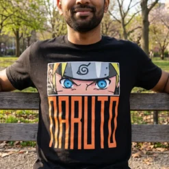 Naruto - Eyes T-Shirt schwarz