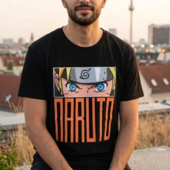 Naruto - Eyes T-Shirt schwarz