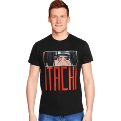 Naruto - Itachi Eyes T-Shirt schwarz