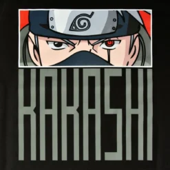 Naruto - Kakashi Eyes T-Shirt schwarz