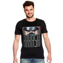Naruto - Kakashi Eyes T-Shirt schwarz