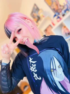 Naruto - Orochimaru T-Shirt schwarz