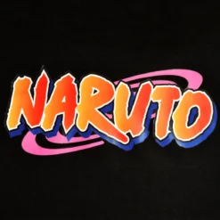 Naruto Oversize Hoodie schwarz