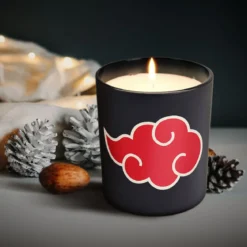 Naruto Shippuden - Akatsuki Symbol Kerze im Glas