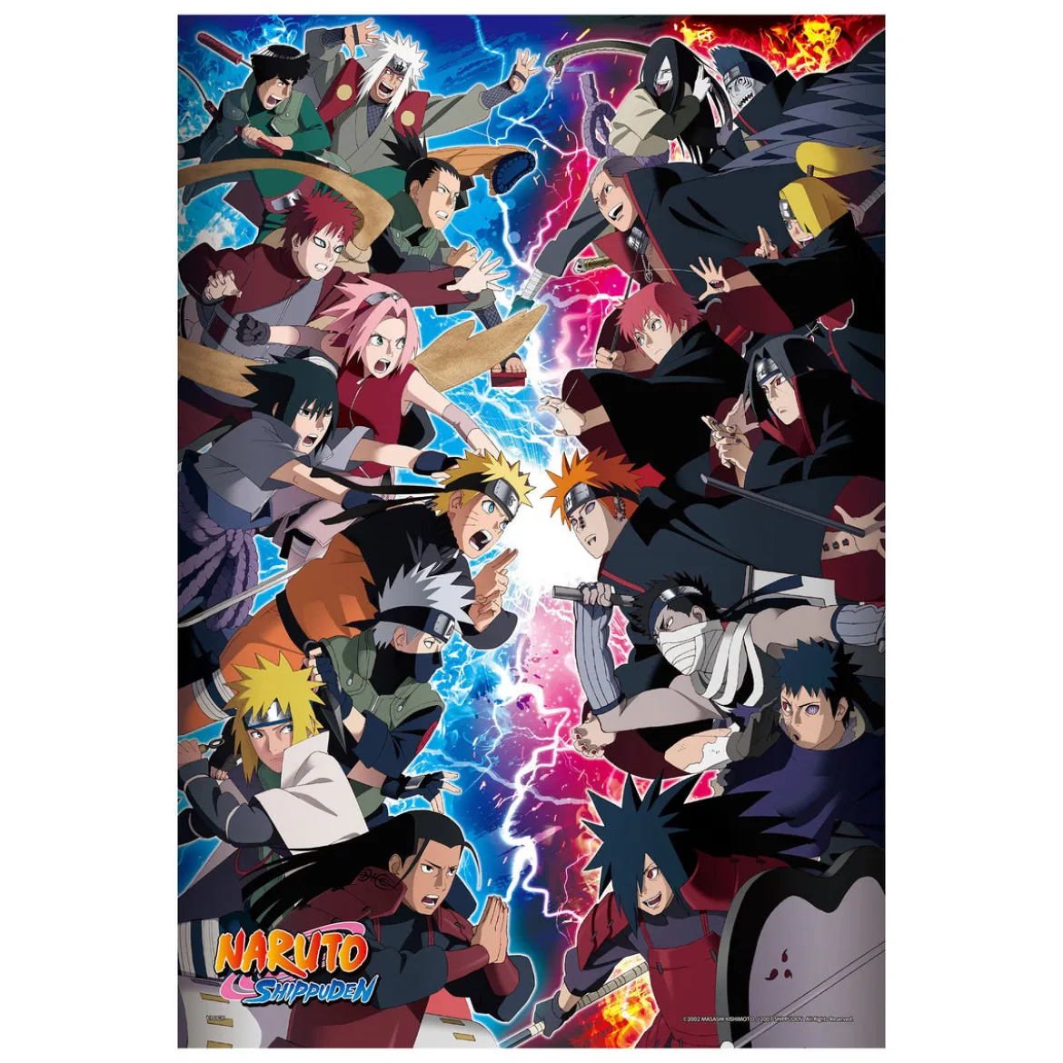 Naruto Shippuden - Battle of Shinobi Puzzle Super Small Pieces