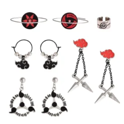 Naruto Shippuden - Icons Ohrstecker 4er Set
